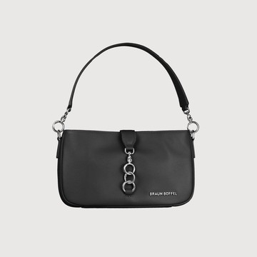 【免費升級送禮包裝】馬克西 小肩包-黑色/ BF847-26-BK