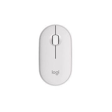 【 Logitech 羅技 】M350s 珍珠白 無線 靜音按鍵 藍牙滑鼠