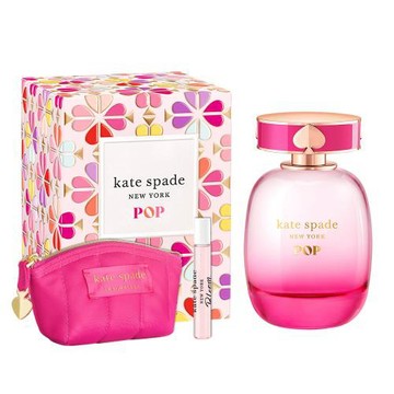 【KATE SPADE】桃氣泡泡淡香精100ml(贈隨機香水筆7.5ml)