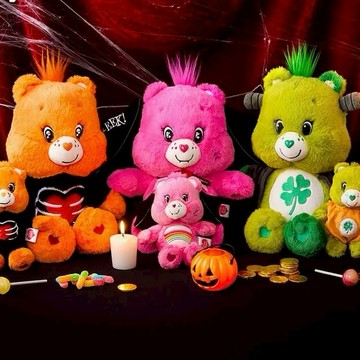 CARE BEARS 2025萬聖節 25CM玩偶 HALLOWEEN LOVE YOU TO DEATH
