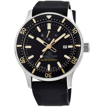 ORIENT STAR 東方之星 (RE-AU0303B) DIVERS 200M 系列 機械腕錶/黑面 43.6mm｜樂天全館特惠中★指定刷卡回饋10%