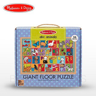 Melissa & Doug Melissa  Doug NP地板拼圖 動物ABC(3歲)31373