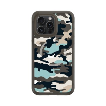 iPhone 15 Pro Max AirX 本質黑 - Camouflage / 迷彩 - 仿布迷彩