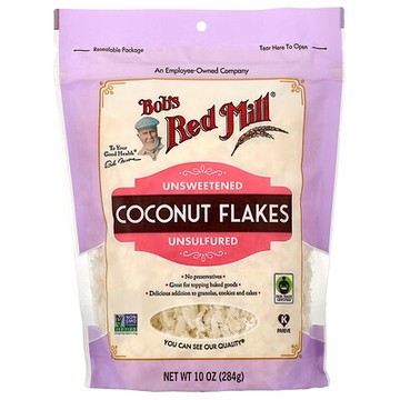 Bob's Red Mill, 椰子片，不加糖，非硫化，10 盎司（284 克）