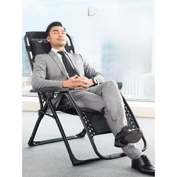 午睡椅懶人可折疊躺椅陽臺家用休閑辦公室午休折疊床靠背兩用椅子