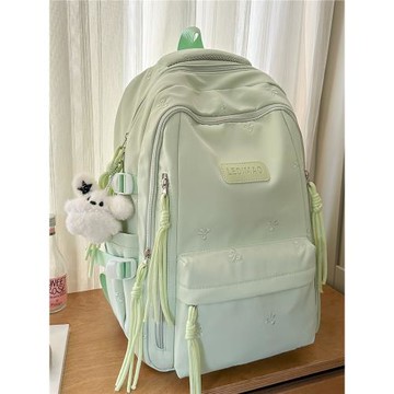 兒童書包女生小學生2025初中生高中生大容量背包女孩字母雙肩包包