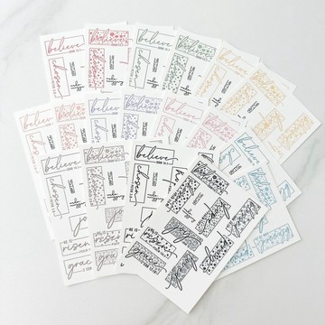Nettering 紙藝套裝