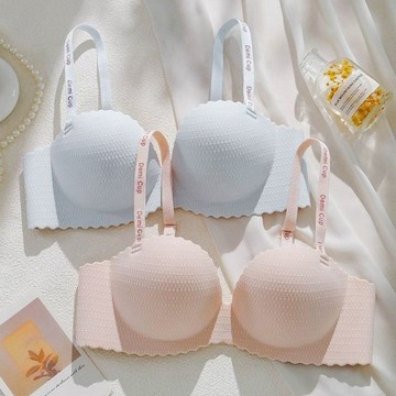 小胸聚拢 显大内衣女 收副乳 加厚内衣 上薄下厚内衣 手掌型上托内衣 小胸内衣 专用胸罩半罩杯 提拉上托内衣 防下垂