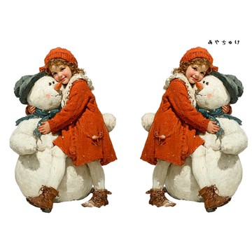 【11月新作2】08-108-0006 人物貼紙 聖誕復古風