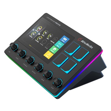 圓剛AVerMedia Live Streamer NEXUS直播控制器，AX310，整合音源、快速切換場景  1個