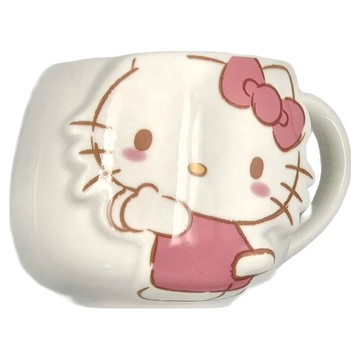 Sun Art HELLO KITTY 陶瓷蛋型馬克杯 400ml  1個