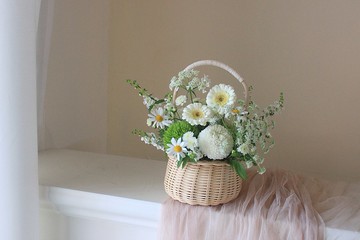 鮮花小花籃 客製花禮