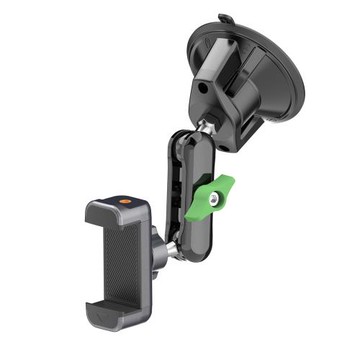 汽車拍攝車載手機支架萬向固定車內吸盤式專用防抖車載手機支架