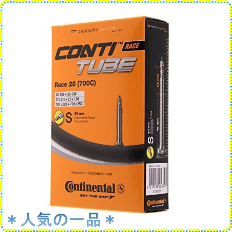 ２本セット (コンチネンタル) Continental チューブ Race28 700*20-25C (仏式60mm) [並行輸入品] 通販  LINEポイント最大GET | LINEショッピング