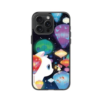 iPhone 15 Pro Max Clear 酷墨灰 - Little Oil Art 小油画 - 希望的光