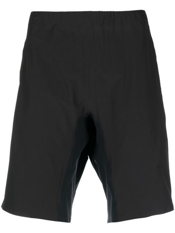 Veilance - low-rise tailored shorts - men - Spandex/Elastane/Nylon - S - Black