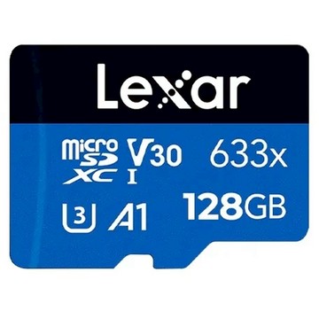 Lexar 雷克沙 A1 U3 記憶卡 633x microSDXC UHS-I  128GB  1個