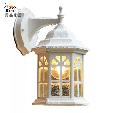 免運 戶外壁燈 陽台燈 別墅燈 防水燈 歐式田園風格戶外壁燈大門外墻陽臺露臺防水別墅庭院燈臥室床頭燈