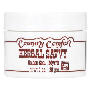 Country Comfort, Herbal Savvy草本，金印沒方劑，1盎司（28克）