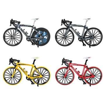 ✨現貨快出✨甄寶貝✨ 風車圖書 鋅合金腳踏車 藍色 黑色 黃色 紅色  高仿真 腳踏車模型 迷你單車 自行車