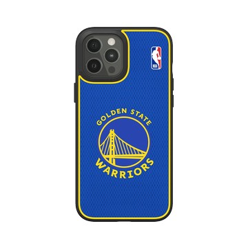 iPhone 12 Pro Max SolidSuit 黑-網布材質-NBA金州勇士