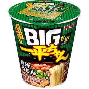 明星食品 BIGだぜ 一平ちゃん 肉汁うどん 93g