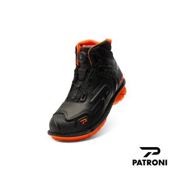 【PATRONI】戰神靴 SF2307ORG SD防水快旋鈕絕緣安全鞋