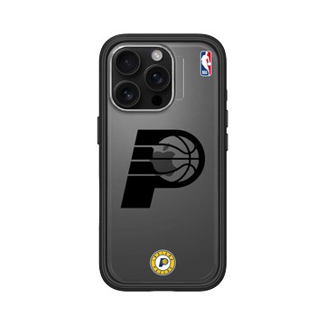 iPhone 16 Pro Mod NX 黑 - NBA - B&W-印第安納溜馬 Indiana Pacers B&W