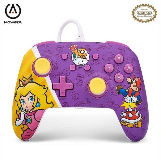 ニンテンドー スイッチ コントローラー (有線) プリンセス ピーチ