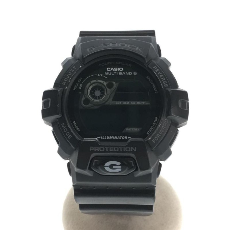 CASIO◇腕時計/--/ラバー/BLK/BLK/GW-8900A | LINEショッピング