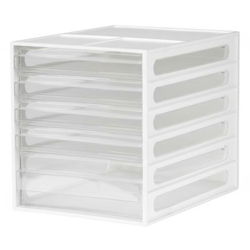 livinbox A4桌上型資料櫃  雪白  5