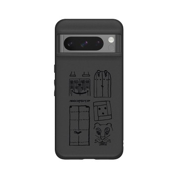 Pixel 8 Pro SolidSuit 黑 - MUG CUP GUY - 臉孔