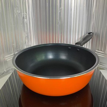 撿漏21cm小炒鍋不粘鍋單身煎鍋平底外貿鍋具出口日本工廠電磁爐鍋