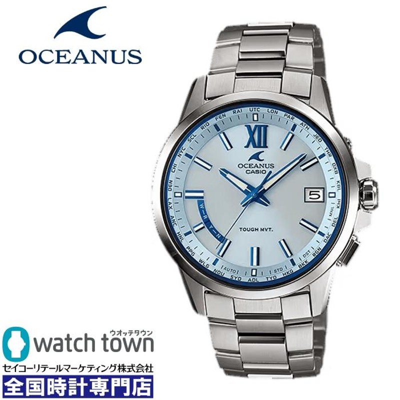 CASIO OCEANUS OCW-T150-2AJF 電波時計 タフソーラー メンズ | LINE