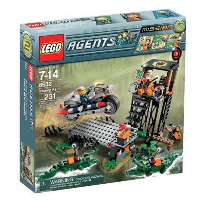 LEGO 8632 Mission 2: Swamp Raid（レゴ エージェント スワンプ レイド