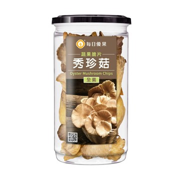 罐裝秀珍菇脆片120公克【每日優果】