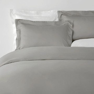 (組)PALETTE300織素色天絲床被四件組加大雙人 月霧灰