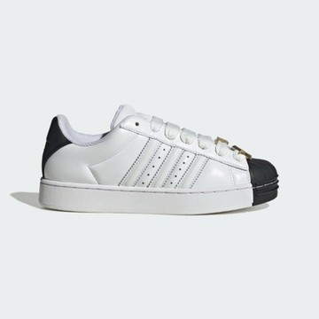Adidas 愛迪達 Superstar ST W [IH6679] 女 休閒鞋 復古鞋 皮革 貝殼頭 黑白