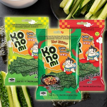 泰國 Konomi 相撲手~脆紫菜(12g) 款式可選