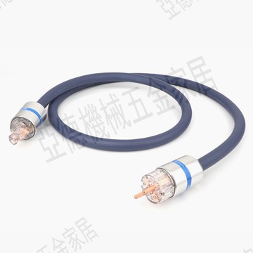 monosaudio P902高端OFC無氧銅歐標美標電源線發燒功放膽機連接線【亞德機械五金家居】