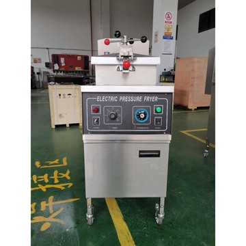 快樂購購?壓力炸爐不銹鋼 110V高壓鍋商用 帶壓力炸爐商用油炸鍋現貨