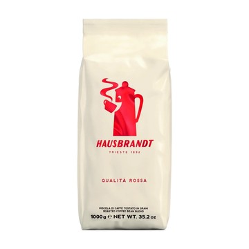 HAUSBRANDT 紅牌咖啡豆  咖啡豆(無研磨)  1kg  1包