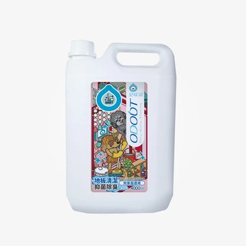 臭味滾狗狗地板清潔4000ml補充瓶(送擠壓頭)