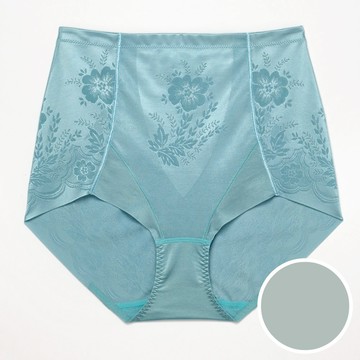 華歌爾 BABY HIP 64-90標準腰短管修飾褲(碧鑽綠) 壓腹提臀-無縫無痕不露痕跡-NE1366GB