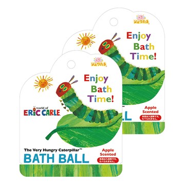 Shuwatama 沐浴球 內附玩具 蘋果香味 適用於7歲以上  75g  2個