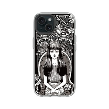 iPhone 15 Clear 透明 - 伊藤潤二驚選集 Junji Ito - 女王富江