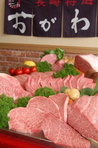 焼肉おがわ長崎和牛A5ランク特選サーロインステーキ4枚計1kg