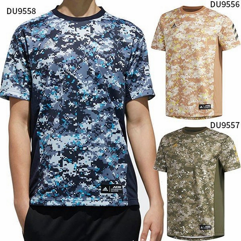 アディダス メンズ 5t カモ ユニフォーム 2nd Camo C 半袖tシャツ トップス 野球ウェア 練習着 迷彩 デジタルカモフラージュ柄 Ftj00 通販 Lineポイント最大0 5 Get Lineショッピング