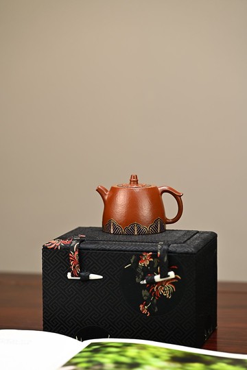 井欄 全手工大拍陶手雷罡作品師承范偉群容量150cc家藏朱泥