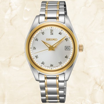 SEIKO精工 CS系列 典雅鑽石 簡約腕錶 新年禮物 推薦 送禮 6N32-00A0KS/SUR582P1